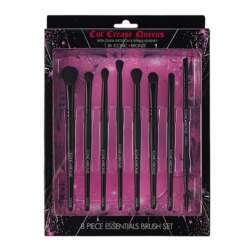 Cut Crease Queens 8 Piece Brush Collection Olivia McVeigh x Emma Kearney