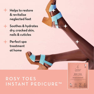 Seoulista Rosy Toes Instant Pedicure